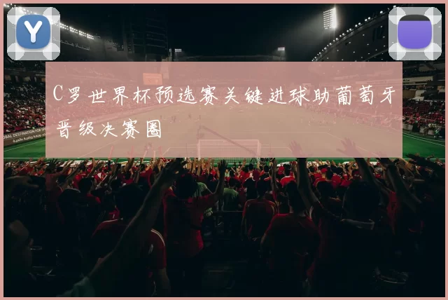 C罗世界杯预选赛关键进球助葡萄牙晋级决赛圈